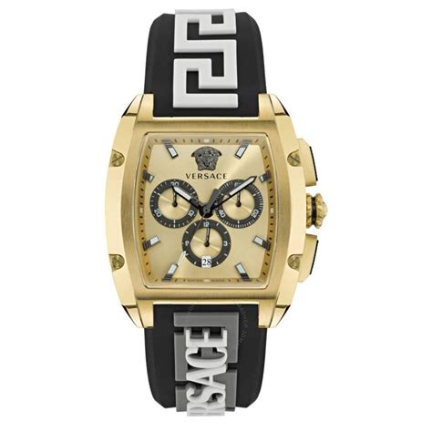 versace gold mens watch|versace dominus watch.